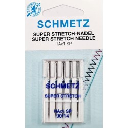 Aiguille Schmetz SUPER STRETCH 90/14 HAX1 SP la boite de 5 aiguilles