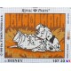 Canevas à broder 22 x 30 cm marque ROYAL PARIS thème DISNEY les 101 dalmatiens FABRICATION FRANCAISE