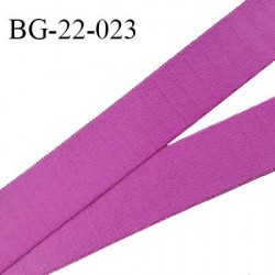 Devant bretelle 23 mm en polyamide attache bretelle rigide pour anneaux couleur freesia haut de gamme prix au mètre