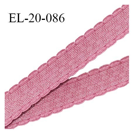 Elastique 20 mm bretelle et lingerie couleur rose ballerine prix au mètre