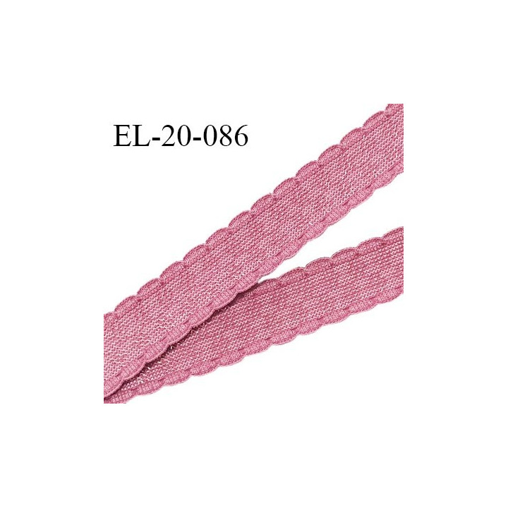 Elastique 20 mm bretelle et lingerie couleur rose ballerine prix au mètre