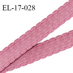 Elastique 17 mm bretelle et lingerie couleur rose ballerine prix au mètre