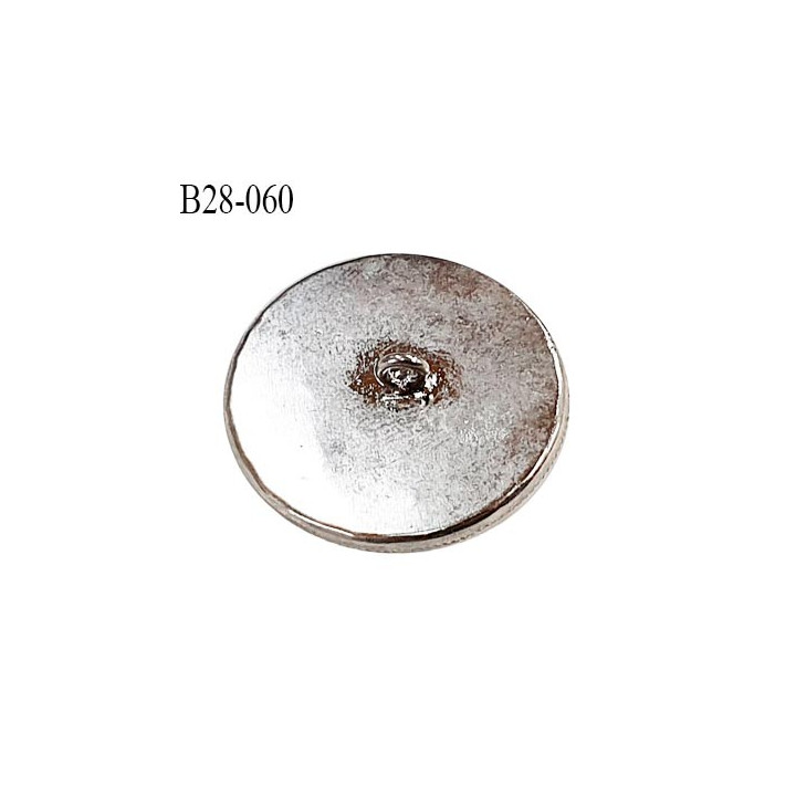 Bouton 28 mm en métal couleur noir avec décor et strass accroche avec un anneau diamètre 28 mm épaisseur 6 mm prix à l'unité