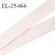 Elastique 24 mm bretelle et lingerie avec surpiqûres couleur rose pâle ou candy ou satin fabriqué en France prix au mètre