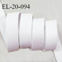 Elastique 19 mm bretelle et lingerie haut de gamme couleur quartz fabriqué en France prix au mètre