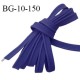 Passepoil 10 mm coton couleur bleu outremer largeur 10 mm avec cordon intérieur 2 mm prix au mètre