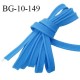 Passepoil 10 mm coton couleur bleu royal largeur 10 mm avec cordon intérieur 2 mm prix au mètre