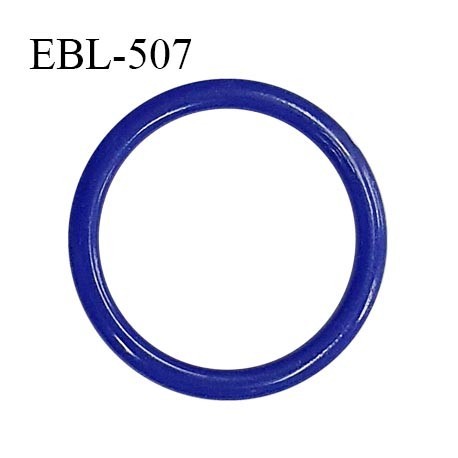 Anneau de réglage 18 mm en pvc couleur bleu diamètre intérieur 18 mm diamètre extérieur 22 mm épaisseur 2 mm prix à l'unité