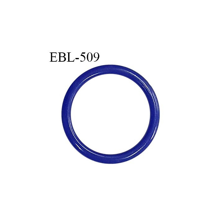 Anneau de réglage 16 mm en pvc couleur bleu diamètre intérieur 16 mm diamètre extérieur 22 mm épaisseur 2 mm prix à l'unité