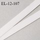 Elastique 12 mm lingerie haut de gamme couleur talc élastique souple fabriqué en France largeur 12 mm prix au mètre