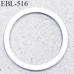 Anneau en métal 13 mm laqué blanc brillant pour soutien gorge diamètre intérieur 13 mm prix à l'unité haut de gamme