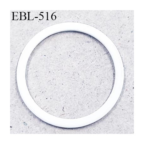 Anneau en métal 13 mm laqué blanc brillant pour soutien gorge diamètre intérieur 13 mm prix à l'unité haut de gamme