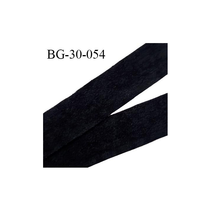 Galon ruban 30 mm lacette suedine couleur noir largeur 30 mm prix au mètre
