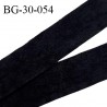 Galon ruban 30 mm lacette suedine couleur noir largeur 30 mm prix au mètre