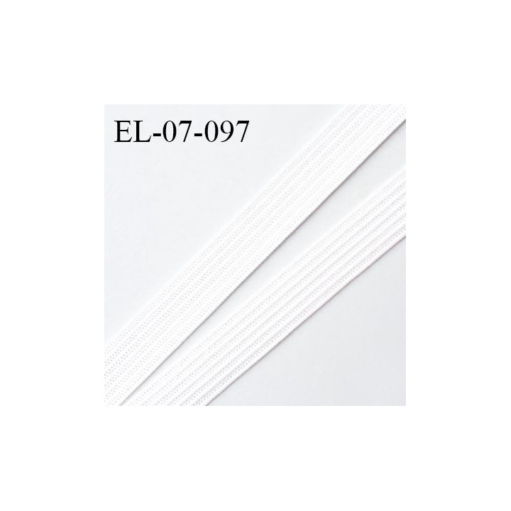 Elastique lingerie 7 mm fin avec une très belle élasticité largeur 7 mm prix au mètre