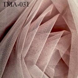 Marquisette tulle spécial lingerie haut gamme couleur chair ou chocolat au lait largeur 140 cm prix pour 10 cm 100 % polyamide