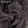 Marquisette tulle spécial lingerie haut gamme couleur chocolat largeur 140 cm prix pour 10 cm 100 % polyamide