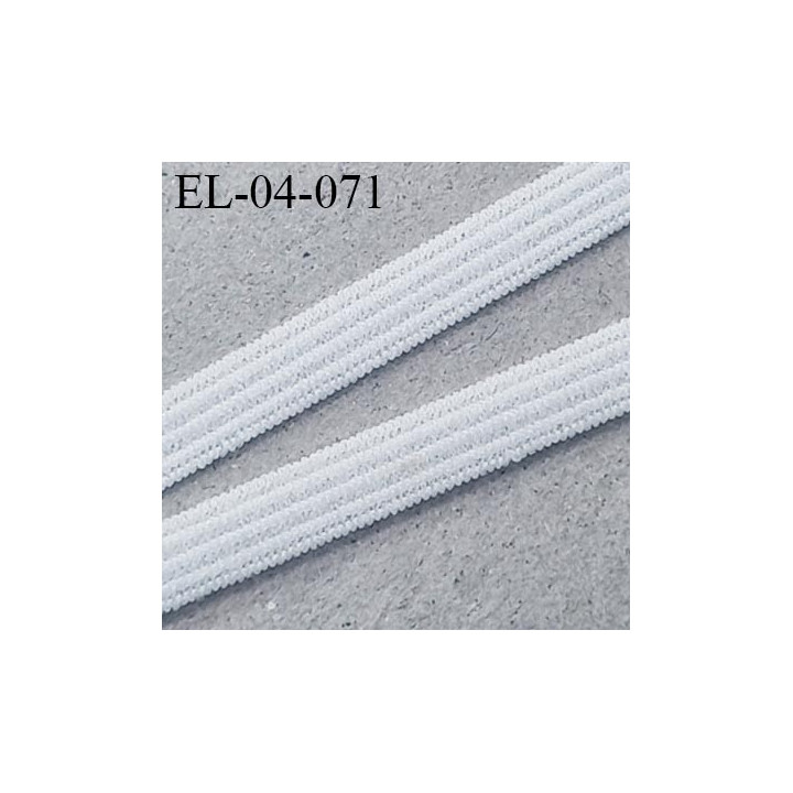 Elastique 4 mm couleur naturel spécial  lingerie fabriqué en europe bonne élasticité oeko tex lavage 60 ° superbe