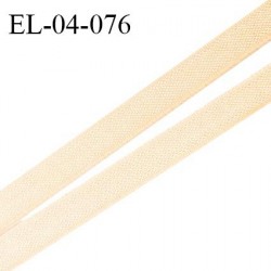 Elastique 4 mm fin spécial lingerie polyamide élasthanne couleur beige grande marque fabriqué en France prix au mètre