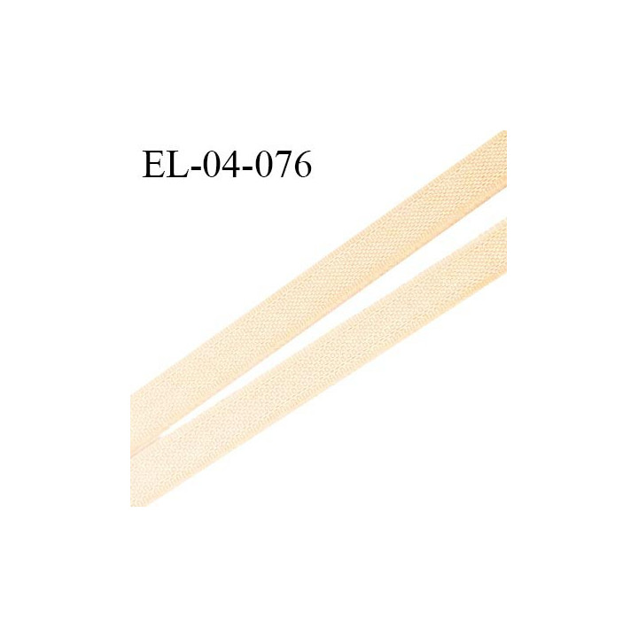 Elastique 4 mm fin spécial lingerie polyamide élasthanne couleur beige grande marque fabriqué en France prix au mètre