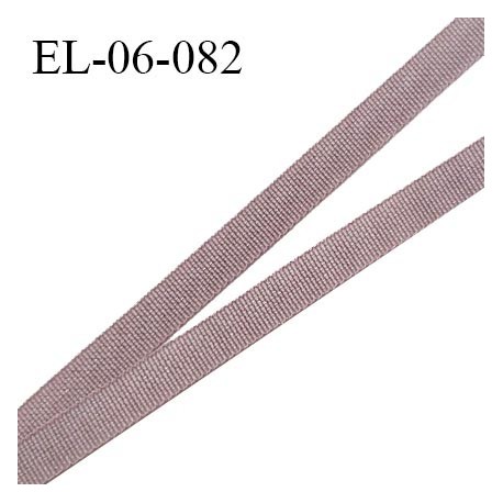 Elastique 6 mm spécial lingerie et couture couleur taupe grande marque fabriqué en France prix au mètre