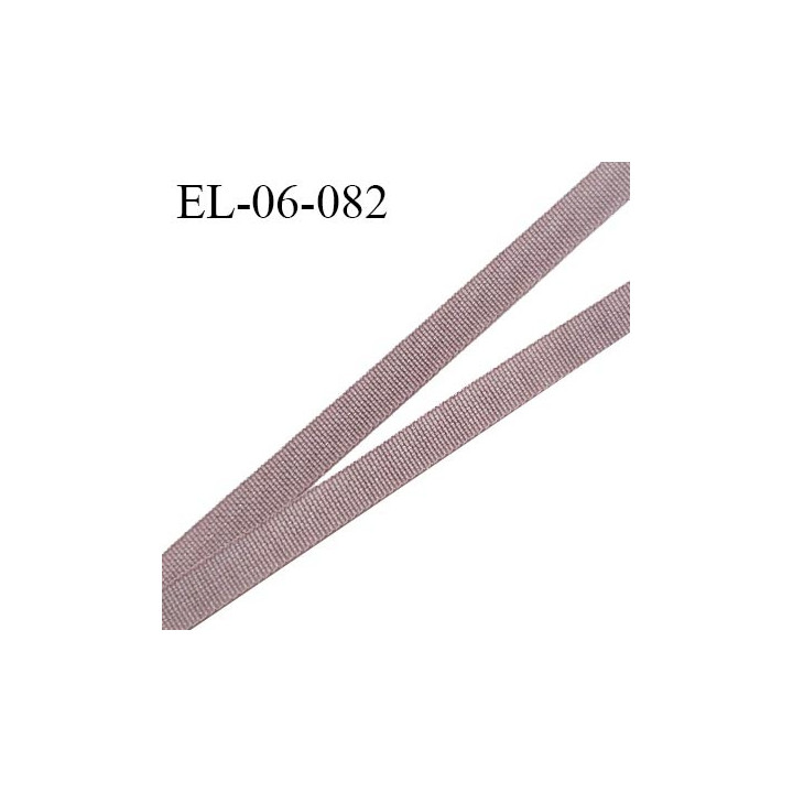 Elastique 6 mm spécial lingerie et couture couleur taupe grande marque fabriqué en France prix au mètre