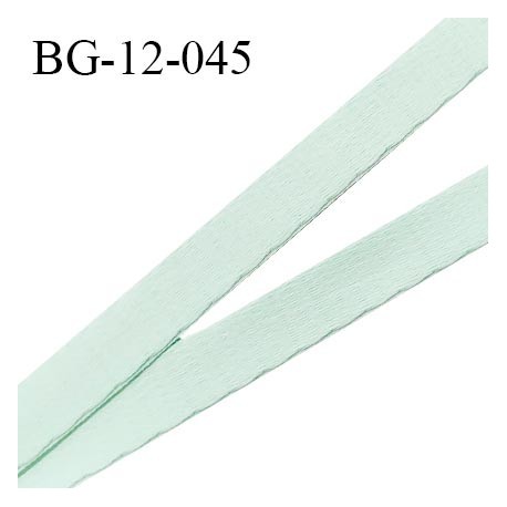 Devant bretelle 12 mm en polyamide attache bretelle rigide pour anneaux couleur pistache pastel haut de gamme prix au mètre