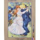 Canevas à broder 45 x 65 cm marque MARGOT thème DANSE A BOUGIVAL D'APRES RENOIR fabrication française