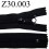 fermeture éclair longueur 30 cm couleur noir non séparable zip nylon largeur 3,2 cm largeur du zip 6.5 mm
