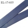 Elastique 16 mm bretelle et lingerie avec surpiqûres couleur encre bleue forte élasticité fabriqué en France prix au mètre