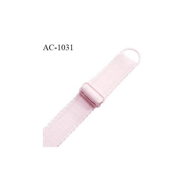 Bretelle 18 mm lingerie SG couleur rose babydoll largeur 18 mm longueur 29 cm très haut de gamme prix à la pièce