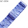 Bretelle 20 mm lingerie SG couleur aigue marine largeur 20 mm longueur 32 cm très haut de gamme prix à la pièce