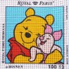 Canevas à broder ENFANT 15 x 15 cm marque ROYAL PARIS thème WINNIE L'OURSON PORCINET