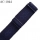 Bretelle 20 mm lingerie SG haut de gamme couleur bleu astral largeur 20 mm longueur 32 cm prix à la pièce