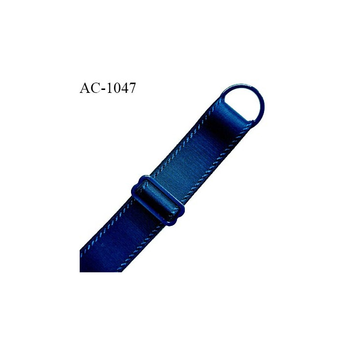 Bretelle 16 mm lingerie SG couleur bleu paradis largeur 16 mm longueur 16 cm très haut de gamme prix à la pièce