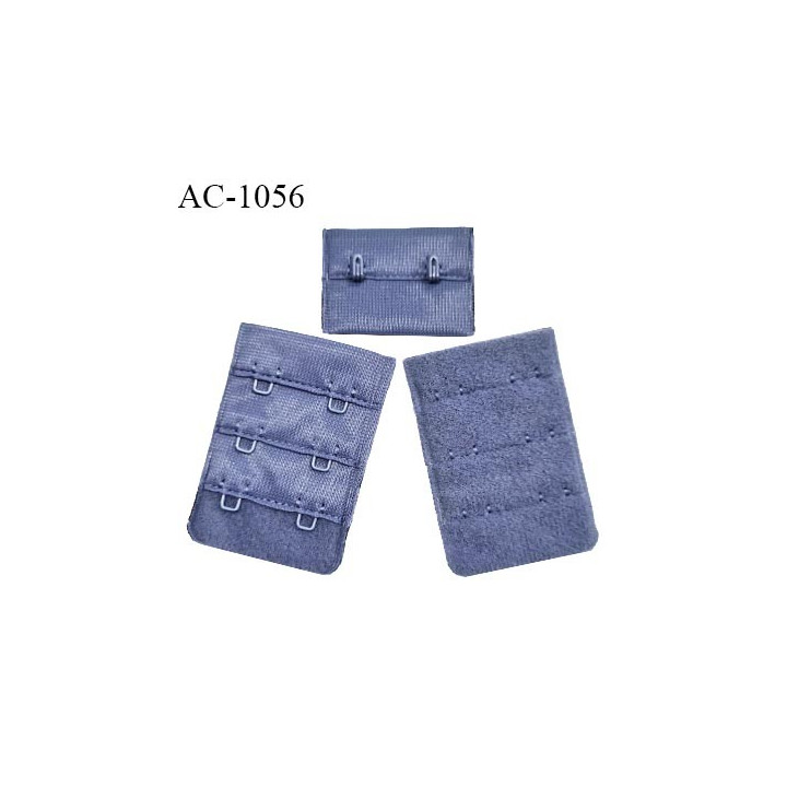 Agrafe 38 mm attache SG haut de gamme couleur encre bleue 3 rangées 2 crochets fabriqué en France prix à l'unité