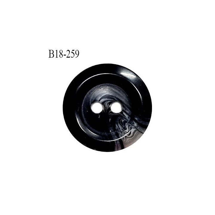Bouton 18 mm en pvc couleur anthracite veiné gris diamètre 18 mm épaisseur 3 mm prix à la pièce