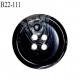 Bouton 22 mm en pvc couleur noir anthracite marbré gris diamètre 22 mm épaisseur 4.5 mm prix à l'unité
