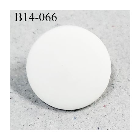 Bouton 14 mm pvc couleur naturel mat accroche avec un anneau diamètre 14 mm épaisseur 1.5 mm prix à la pièce