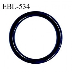 Anneau de réglage 16 mm en pvc couleur bleu marine diamètre intérieur 16 mm diamètre extérieur 20 mm prix à l'unité