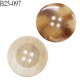 Bouton 25 mm en pvc couleur beige 4 trous diamètre 25 mm épaisseur 4 mm prix à la pièce