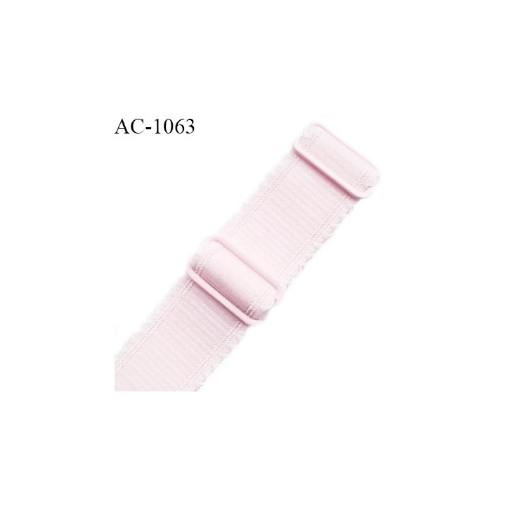 Bretelle 24 mm lingerie SG couleur rose babydoll largeur 24 mm longueur 29 cm très haut de gamme prix à la pièce