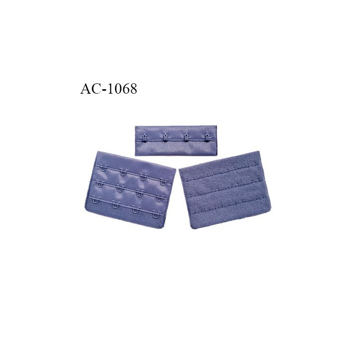Agrafe 76 mm attache SG haut de gamme couleur encre bleue 3 rangées 4 crochets largeur 76 mm hauteur 57 mm prix à l'unité