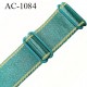Bretelle 19 mm lingerie SG couleur vert jade largeur 19 mm longueur 33 cm très haut de gamme prix à la pièce