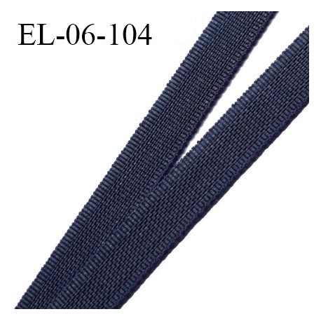 Elastique 6 mm fin spécial lingerie polyamide élasthanne couleur gris ardoise grande marque fabriqué en France prix au mètre