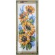 Canevas à broder 25 x 60 cm marque SEG de Paris thème LES TOURNESOLS fabrication française