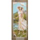 Canevas à broder 25 x 60 cm marque SEG de Paris thème jeune femme made in France