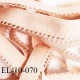 élastique lingerie picot 10 mm couleur rose glace aspect velours fabriqué en France largeur 10 mm + 2 mm picot prix au mètre
