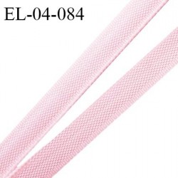 Elastique 4 mm fin spécial lingerie polyamide élasthanne couleur rose pastel grande marque fabriqué en France prix au mètre