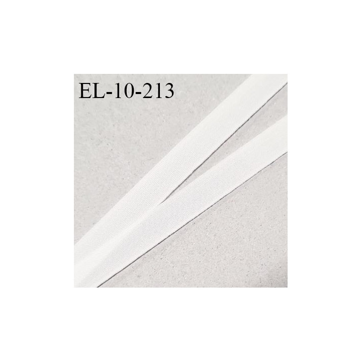 Elastique 10 mm lingerie haut de gamme élastique fin fabriqué en France couleur écru largeur 10 mm prix au mètre